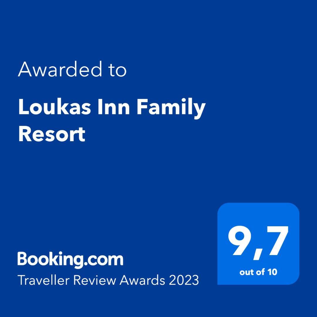 Loukas Inn Family Resort Keri エクステリア 写真
